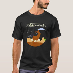 Namaste I Goat Yoga Baaa Maste Baaamaste T-Shirt