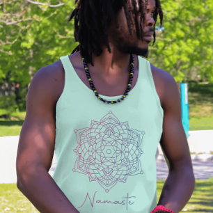Namaste in Mandala Harmony T-Shirt