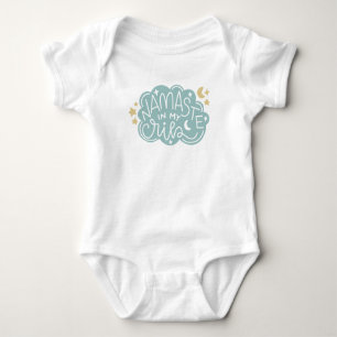 Namaste in my crib onsie baby bodysuit