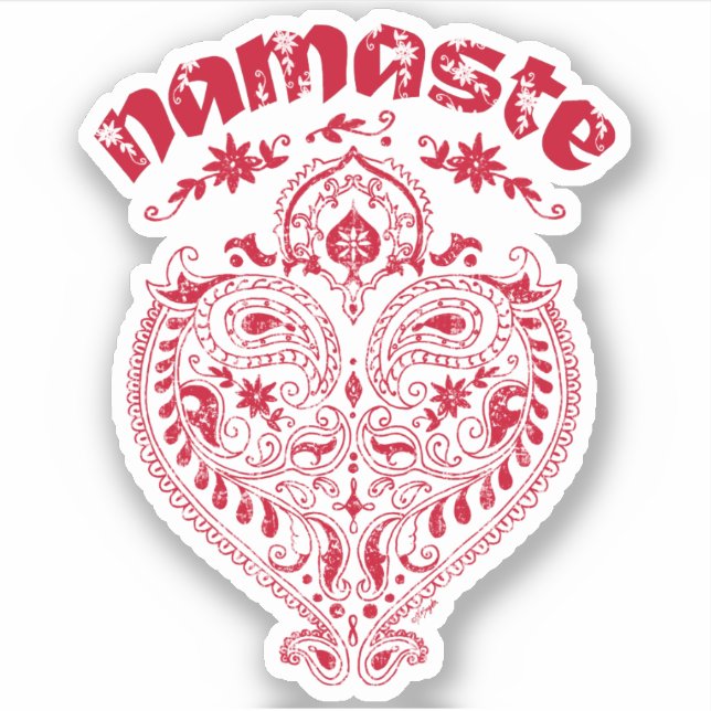 Namaste Indian Heart (Front)