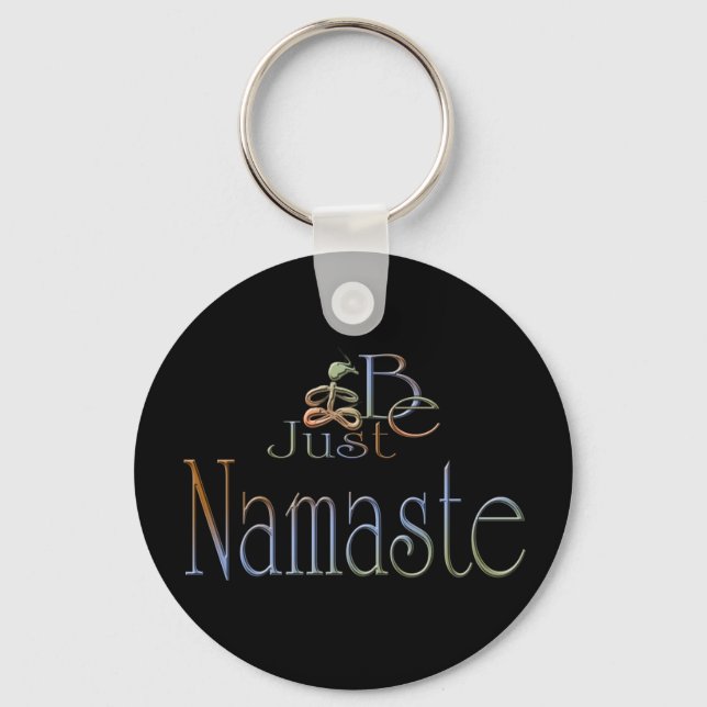 Namaste Key Ring (Front)