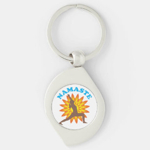 Namaste Key Ring