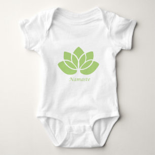 Namaste Lotus Baby Bodysuit