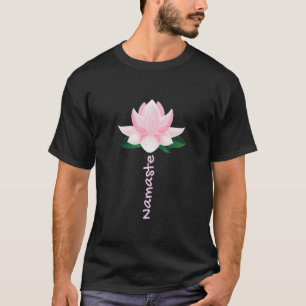 Namaste Lotus Flower Yoga Meditation  Ideayoga Spi T-Shirt