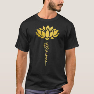 Namaste Lotus Flower Yoga Zen Buddhism Buddha Spir T-Shirt