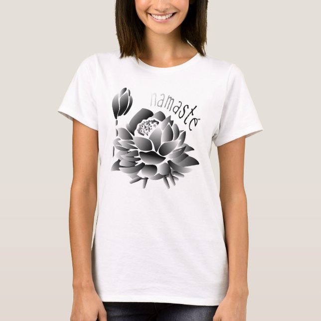 Namaste Lotus T-Shirt (Front)