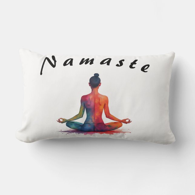 Namaste Lumbar Pillow (Front)