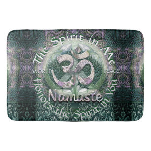 Namaste Mandala World Peace Bath Mat