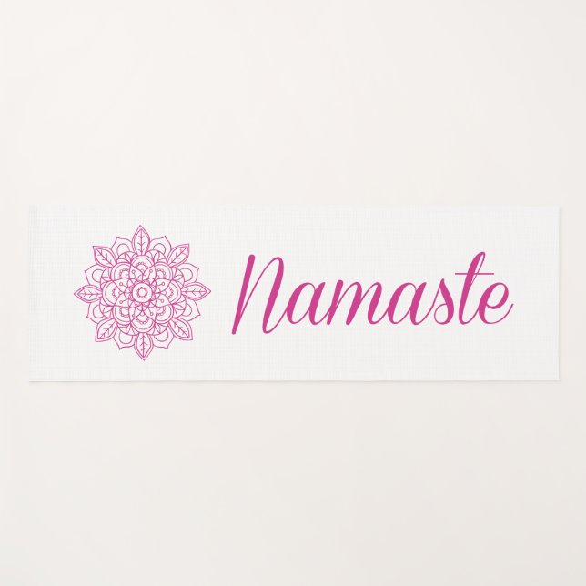 Namaste Mandala Yoga Mat (Front (Horizontal))