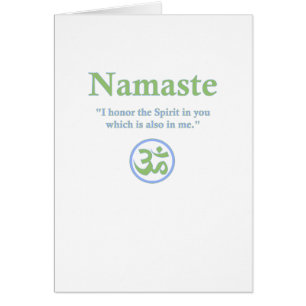 Namaste meaning with Om Symbol
