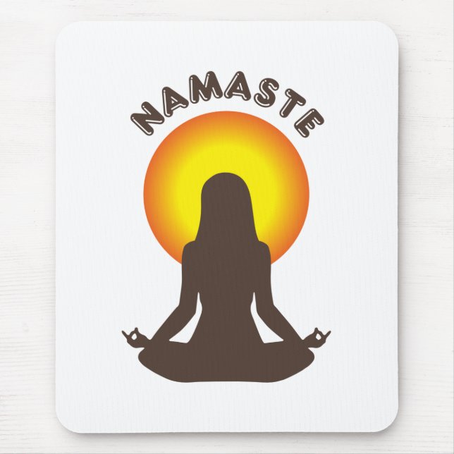 Namaste Mouse Pad (Front)