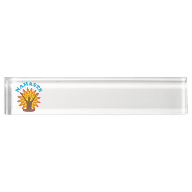 Namaste Nameplate (Front)