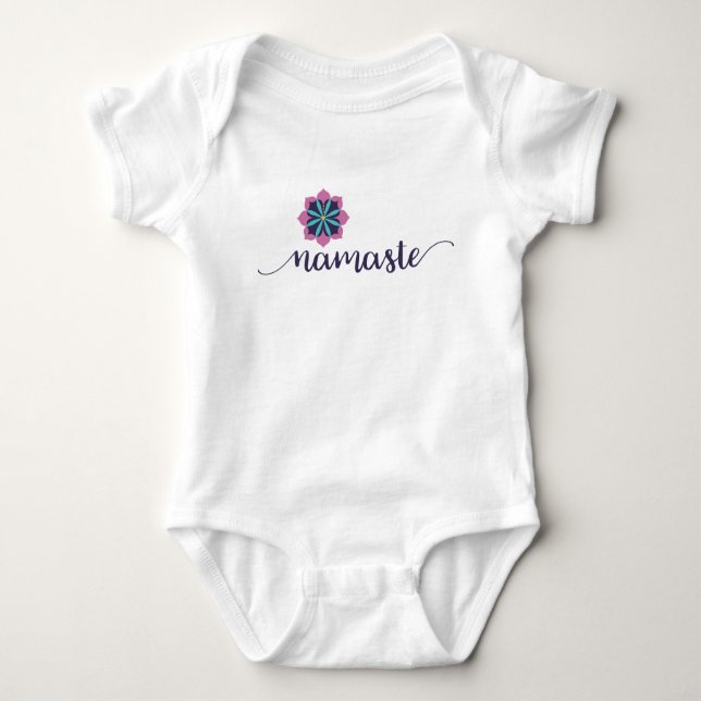 namaste organic baby bodysuit (Front)