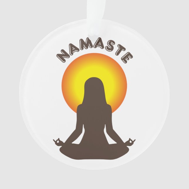 Namaste Ornament (Front)
