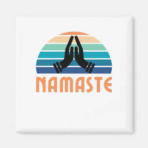 Namaste: Peaceful Vibes Magnet