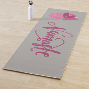 Namaste Pink Lotus Yoga Mat