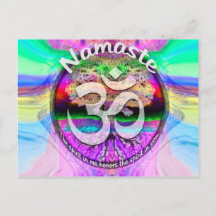 Namaste Postcard