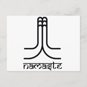 Namaste Postcard