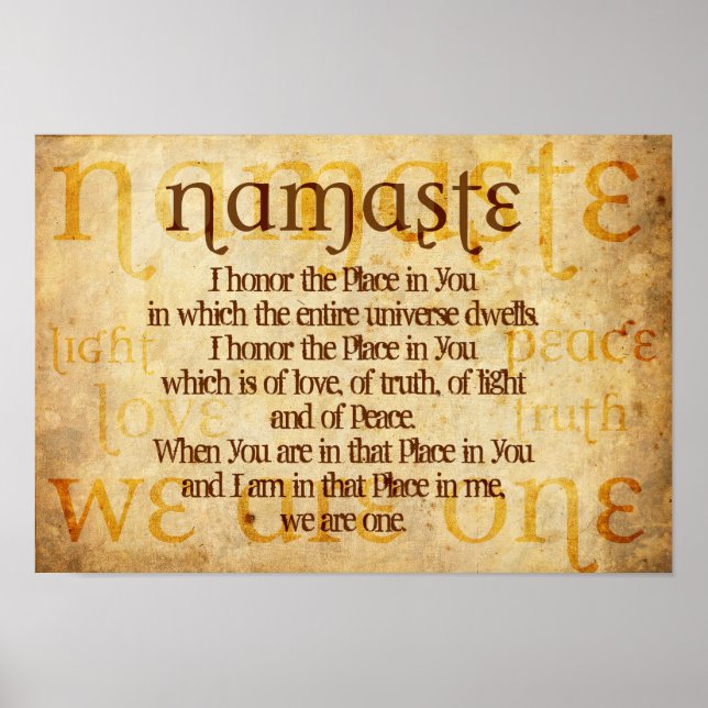 Namaste Poster (Front)
