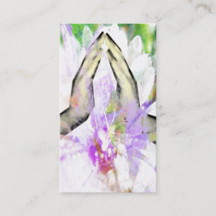 Namaste Prayer Praying Hands Business Cards