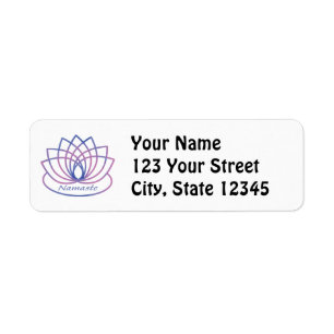 Namaste Purple and Pink Lotus Flower