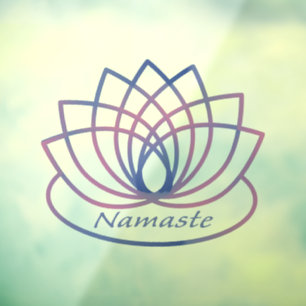 Namaste Purple and Pink Lotus Flower 