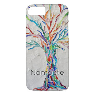 Namaste Rainbow Coloured Tree Case-Mate iPhone Case