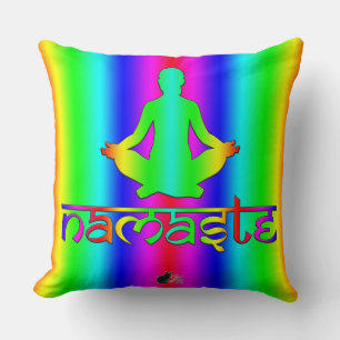 Namaste Rainbow Intentions Cushion