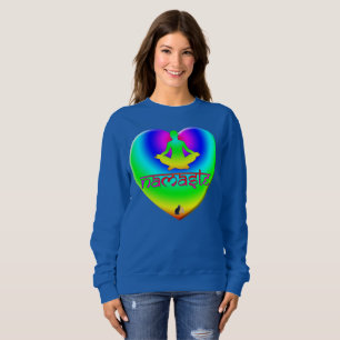 Namaste Rainbow Intentions Heart T-Shirt Sweatshirt
