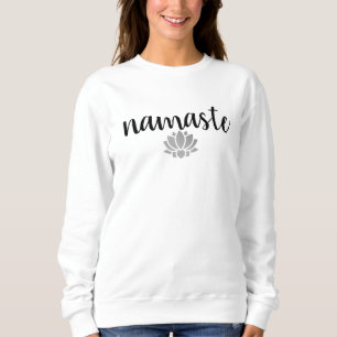 Namaste-Spiritual-Meditation-Modern-Yoga Sweatshirt