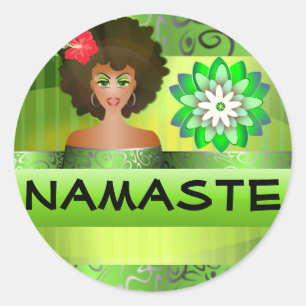 Namaste sticker