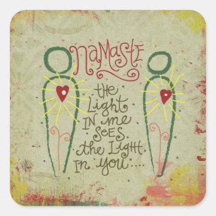 Namaste sticker