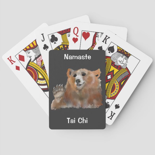 Namaste Tai Chi Qigong Playing Cards (Back)