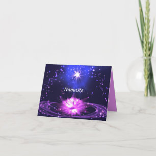 Namaste Thank You Fully Customise Greeting Card