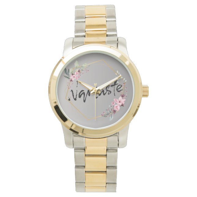 Namaste Two Toned Watch (Front)