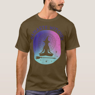 Namaste Witches Halloween Pastel Goth Spooky Yoga T-Shirt