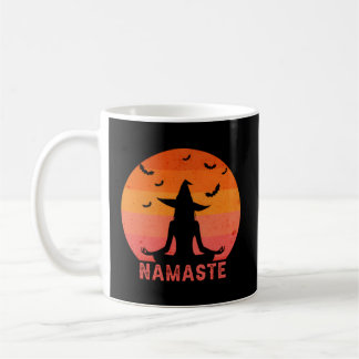 Namaste Witches Halloween Yoga Witch Coffee Mug