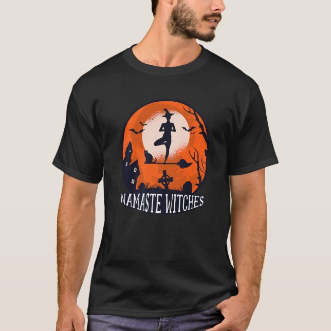 Namaste Witches   T-Shirt (Front)