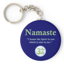 Namaste - with quote and Om symbol