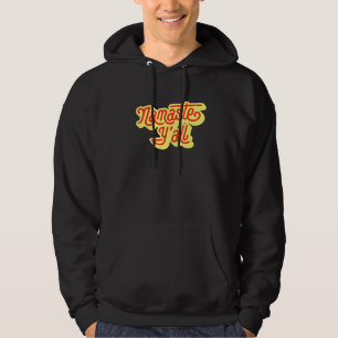 Namaste Yall Typography Southern Yoga Eighties 6 Hoodie