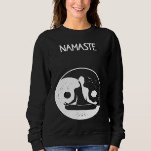 Namaste Yin Yang Meditation Sweatshirt