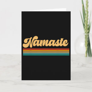Namaste Yoga _3 Card