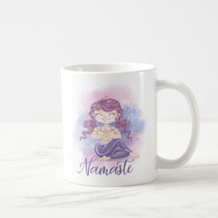 Namaste Yoga Girl Mug