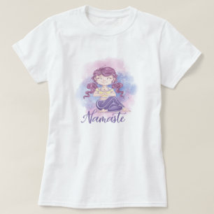 Namaste Yoga Girl T-Shirt