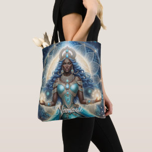 Namaste, Yoga, Meditation, Peace, Respect Tote Bag