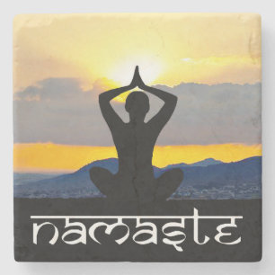 Namaste, Yoga Sunrise, Coasters