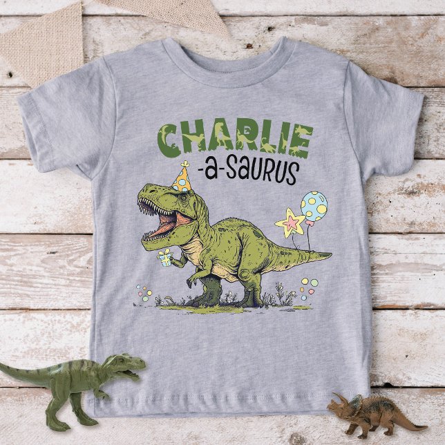 Name-a-saurus TRex Dinosaur Custom Birthday Party (Creator Uploaded)