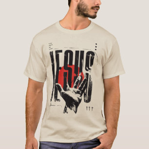 Name above all Name Jesus grunge modern streetwear T-Shirt