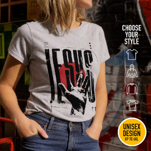 Name above all Name Jesus grunge modern streetwear T-Shirt