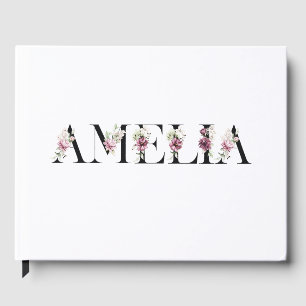 Name Amelia Guest Book